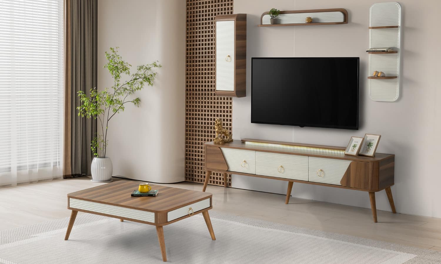 Wooden Sofa
